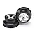 Traxxas 2.2/3.0" Satin Chrome/Black Rims 2Pcs 5874X