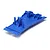 Traxxas Slash 2WD LCG Lower Chassis (Blue) 5831A