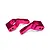 Traxxas Pink Aluminium Rear Hubs 2Pcs w/ Rubber Shielded Bearings 3652P