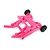 Traxxas Complete Wheelie Bar w/ Screws (Pink) 3678P