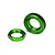 Traxxas 4-Tec 2.0 Green Aluminium Servo Saver Nuts 8345G