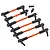 Yeah Racing HPI RS4 Orange Aluminium Linkage Set RSS3-012OR