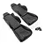 Yeah Racing 1/10 Crawler Black Plastic Seats 2Pcs YA-0540