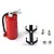 Yeah Racing 1/10 Red Rock Crawler Fire Extinguisher w/ Mount Set YA-0352