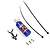 Yeah Racing 1/10 Blue Aluminium 23g Nos Nitrous Oxide Balance Weight w/ Mount YA-0429BU