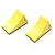 Yeah Racing 1/10 Yellow Aluminium Wheel Chock 2Pc YA-0383