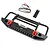 Yeah Racing Black Aluminium TRX-4 & SCX10 II Front Bumper w/ LED Lights TRX4-032BK