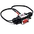 Yeah Racing 1/10 Rock Crawler Dual Motor Winch w/ Metal Wire & Control Unit YA-0511BK