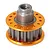 Yeah Racing HPI Spring 2 Orange Aluminium 15T Pulley Gear SPT2-014