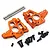 Yeah Racing HPI Sprint 2 Orange Aluminium Front or Rear Bulkhead SPT2-027OR