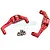 All Racing Red Aluminium TRX-4 Portal Drive Caster Blocks 2Pcs ALL-TRX4-008RED