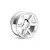 HPI 1.9" (6mm Off-Set) GT Silver Rims 2Pcs 33471