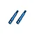 Traxxas Blue Aluminium Front Wheel Axles 2Pcs 5537X