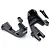 Yeah Racing TRX-4 Black Aluminium Front Shock Tower Set TRX4-006BK