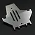 Yeah Racing TRX-4 Stainless Steel Centre Skid Plate TRX4-039