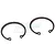 Rovan Crankshaft Bearing Snap Ring 2Pcs 670402