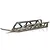 Rovan Gunmetal Aluminium CNC Dragon Bone Lightened Main Chassis 650016
