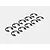 ARRMA 4mm E-Clips 10Pcs AR710002