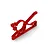 ARRMA Red Aluminium Mid Front Bulkhead Set AR320261