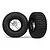 Traxxas 2.2/3.0" BFGoodrich Mud Terrain T/A KM2 Tyres on Satin Chrome/Black Rims - Glued Wheels 2Pcs 5877