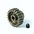 Yeah Racing Hard Coated Aluminium 23T 0.6Mod Pinion Gear MG-06P23T