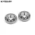 Vanquish Silver Aluminium SLW 225 Wheel Hex Hub 2Pcs VPS01042