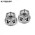 Vanquish Silver Aluminium SLW 600 Wheel Hex Hub 2Pcs VPS01039