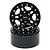 Yeah Racing Black Aluminium 1.9" 5 Spoke Beadlock Rims 2Pcs w/ Black 12mm Hex Hub WL-0116BK