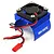 Yeah Racing Blue Aluminium 540 Size Motor Heat Sink w/ Cooling Fan YA-0410BU