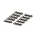 ARRMA Black Small Body Pins 10Pcs AR320209
