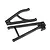 Traxxas E-Revo VXL 2.0 Heavy Duty Upper & Lower Suspension Arms 2Pcs (Rear Left Side) 8634