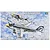 Box art for a 1/32 scale Trumpeter A-6A Intruder plastic model kit, showing two US Navy jets flying against a cloudy blue sky.