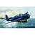 Box art illustration of a dark blue TBM-3 Avenger bomber flying over a turbulent sea with explosions in the background.