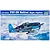 Trumpeter 1/32 scale F6F-3N Hellcat Night Fighter plastic model kit box art showing a blue aircraft flying above clouds.