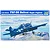 Product box for Trumpeter 1/32 scale F6F-5N Hellcat Night Fighter model kit featuring an illustration of the aircraft on an aircraft carrier deck.