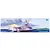 Product box for Trumpeter 1/350 scale USS New York BB-34 battleship plastic model kit, featuring an illustration of the ship at sea.