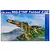 Product box for Trumpeter 1/32 scale MiG-21MF Fishbed J plastic model kit featuring artwork of the jet in flight over a landscape.