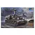 Box art for a Trumpeter 1/35 scale German Pz.Kpfw IV Ausf D/E Fahrgestell model kit, featuring an illustration of the tracked vehicle with a crane.