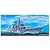 The box art for a Trumpeter 1/350 scale Russian Navy Moskva cruiser plastic model kit, featuring an illustration of the ship at sea.