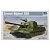 Box art for a Trumpeter 1/35 scale Soviet Object 268 prototype tank destroyer plastic model kit.