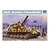 Box art for a Trumpeter 1/35 scale Grille 30.5cm Morser Bear plastic model kit featuring a camouflaged self-propelled mortar in front of the Brandenburg Gate.