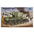 Box art for a Trumpeter 1/35 scale Russian KV-2 tank plastic model kit, featuring an illustration of the tank in a battlefield scene.