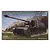 Box art for a Trumpeter 1/35 scale German 12.8cm Selbstfahrlafette L/61 Sturer Emil plastic model kit.