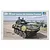 Box art for a Trumpeter 1/35 scale LAV-25 SLEP plastic model kit featuring an illustration of the armoured vehicle in a desert landscape.