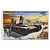 Box art for a Trumpeter 1/35 scale Russian KV-1 1942 Heavy Cast Turret Tank plastic model kit, featuring an illustration of the tank and crew in a snowy field.