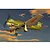 A digital illustration of a green Nanchang CJ-6 trainer aircraft flying against a sunset sky.