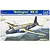 Product box art for a Trumpeter 1/72 scale British Wellington Mk.IC bomber model kit, featuring an illustration of the aircraft in flight.