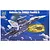 Box art for Trumpeter 1/72 scale Russian Su-30MKK Flanker G plastic model kit featuring an illustration of the jet flying over an island.