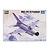 Box art for a Trumpeter 1/48 scale MiG-21F-13 Fishbed model kit, featuring an illustration of the silver jet flying through clouds.