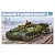 Box art for Trumpeter 1/35 scale Soviet AT-P artillery tractor model kit, showing a painted illustration of the vehicle with two crew members in a snowy landscape.